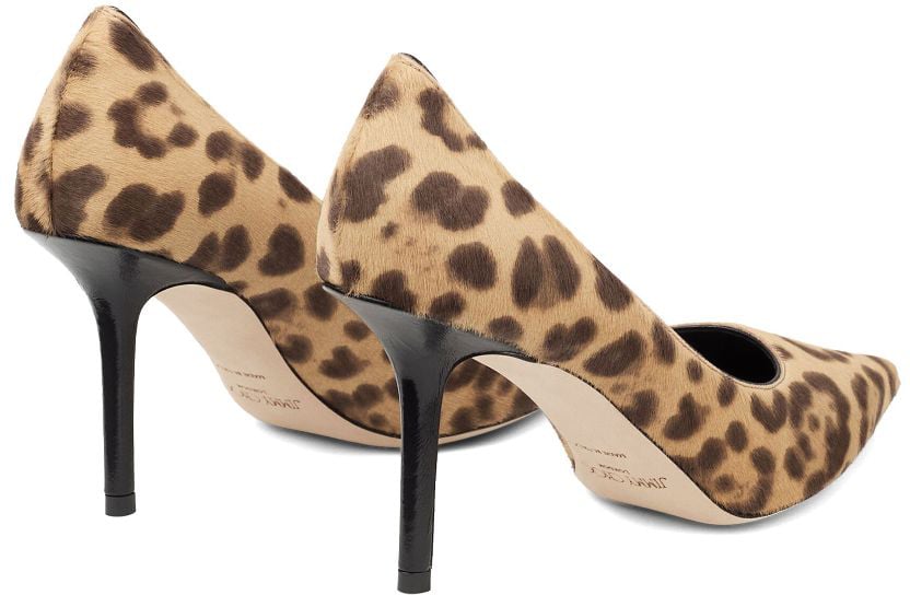 Jimmy Choo With Heel Brown Bruin