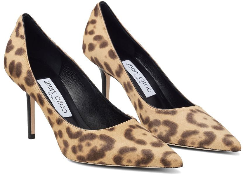Jimmy Choo With Heel Brown Bruin