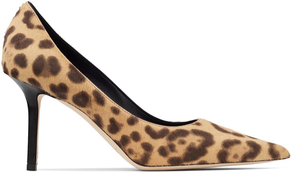 Jimmy Choo With Heel Brown Bruin