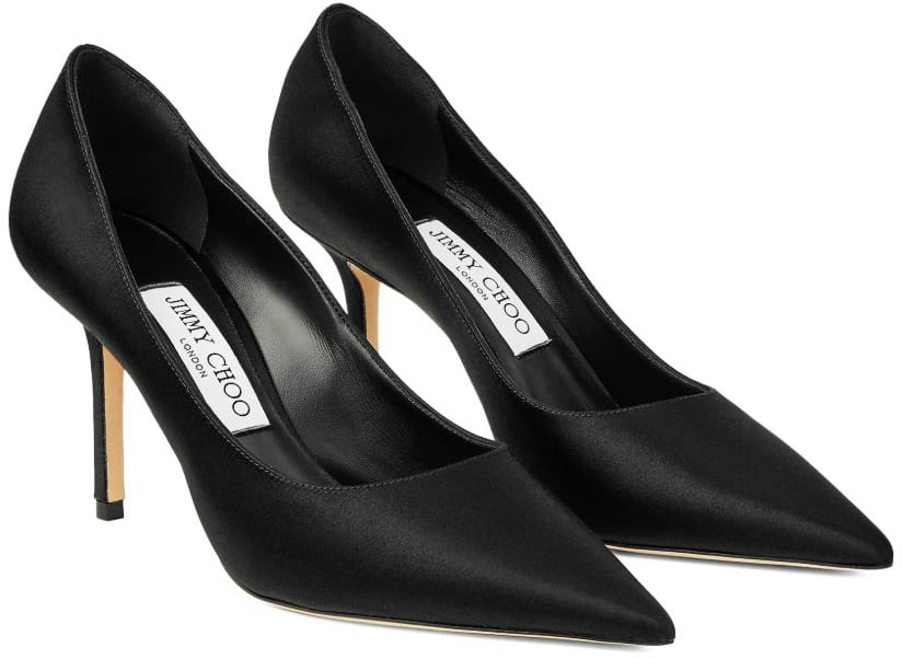 Jimmy Choo With Heel Black Zwart