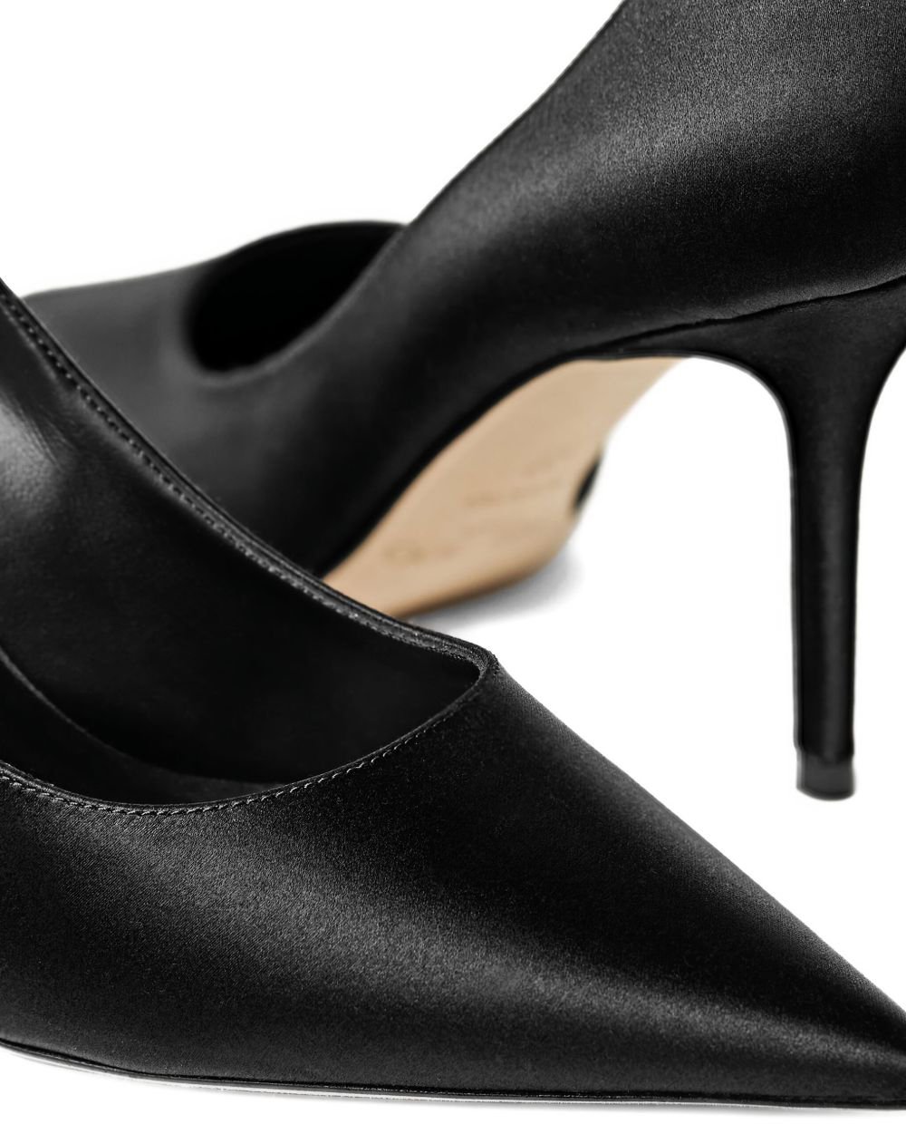 Jimmy Choo With Heel Black Zwart