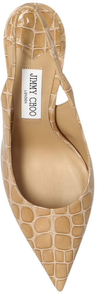 Jimmy Choo With Heel Marrone Beige