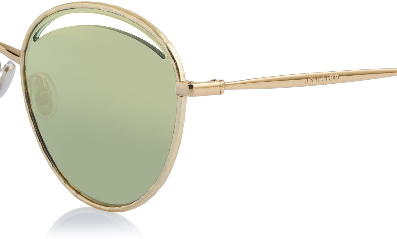 Jimmy Choo Sonnenbrille Goud