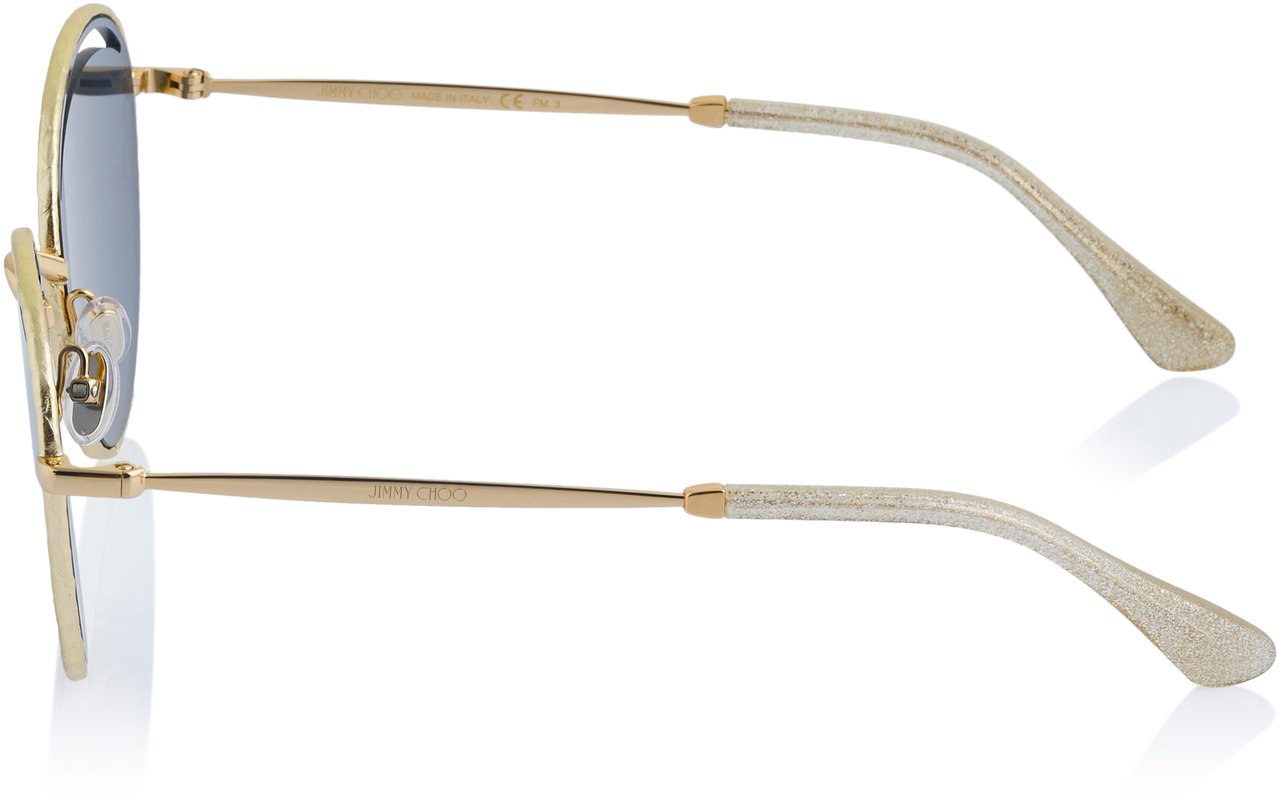 Jimmy Choo Sonnenbrille Goud