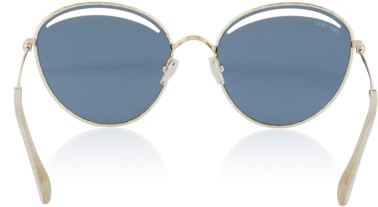 Jimmy Choo Sonnenbrille Goud
