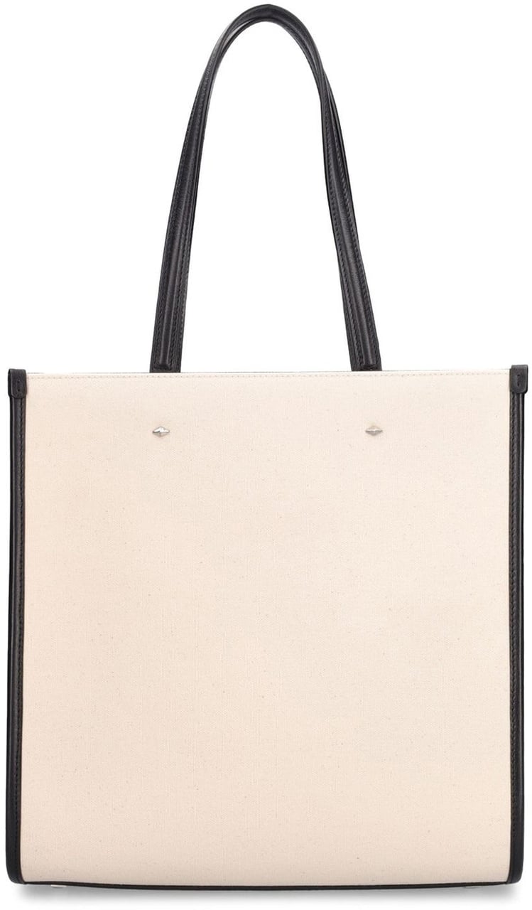 Jimmy Choo Medium Logo Tote Bag Beige