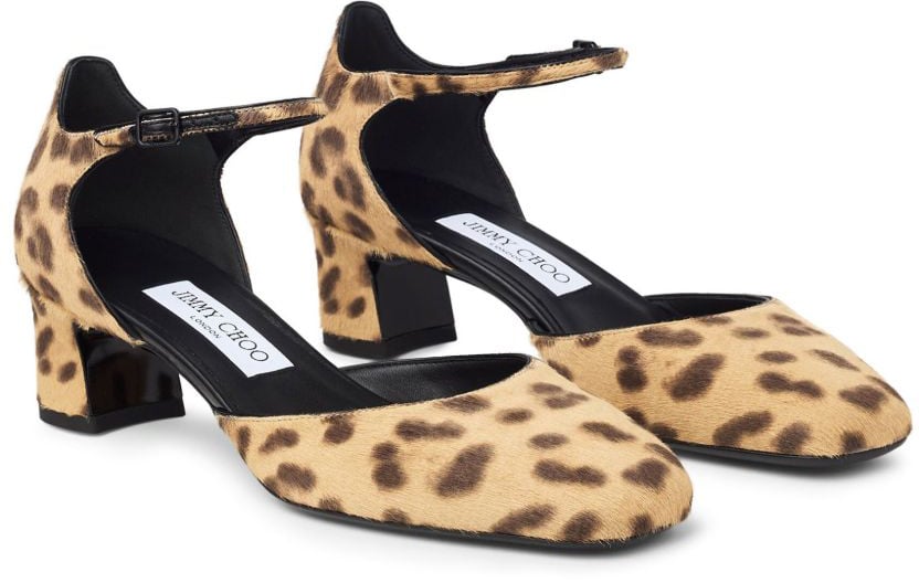 Jimmy Choo With Heel Brown Bruin