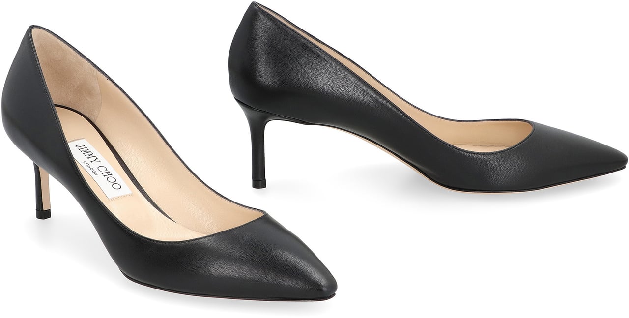 Jimmy Choo Romy 60 leather pumps Zwart