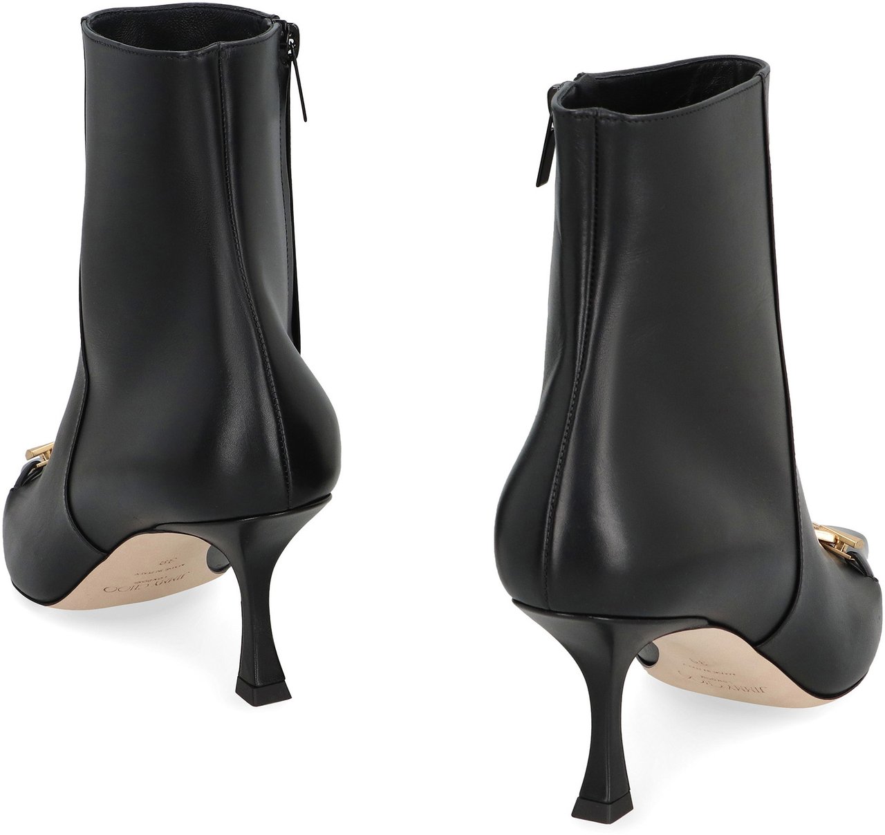 Jimmy Choo Ryker Leather ankle boots Zwart