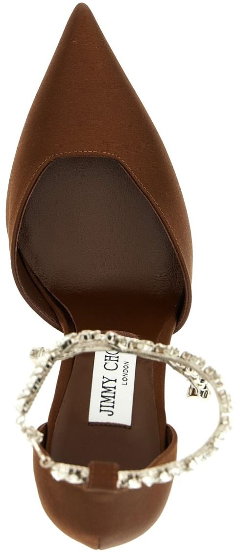 Jimmy Choo With Heel Bronze Bruin