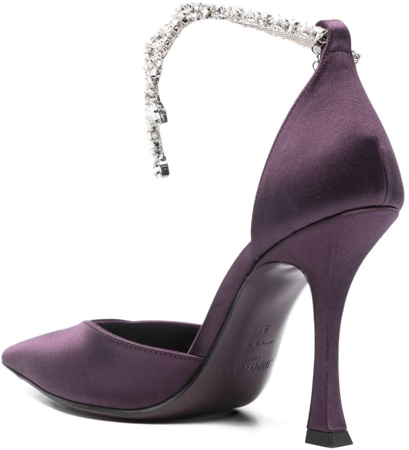 Jimmy Choo With Heel Bordeaux Rood