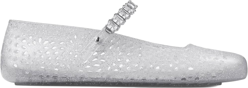 Jimmy Choo Flat Shoes Silver Zilver