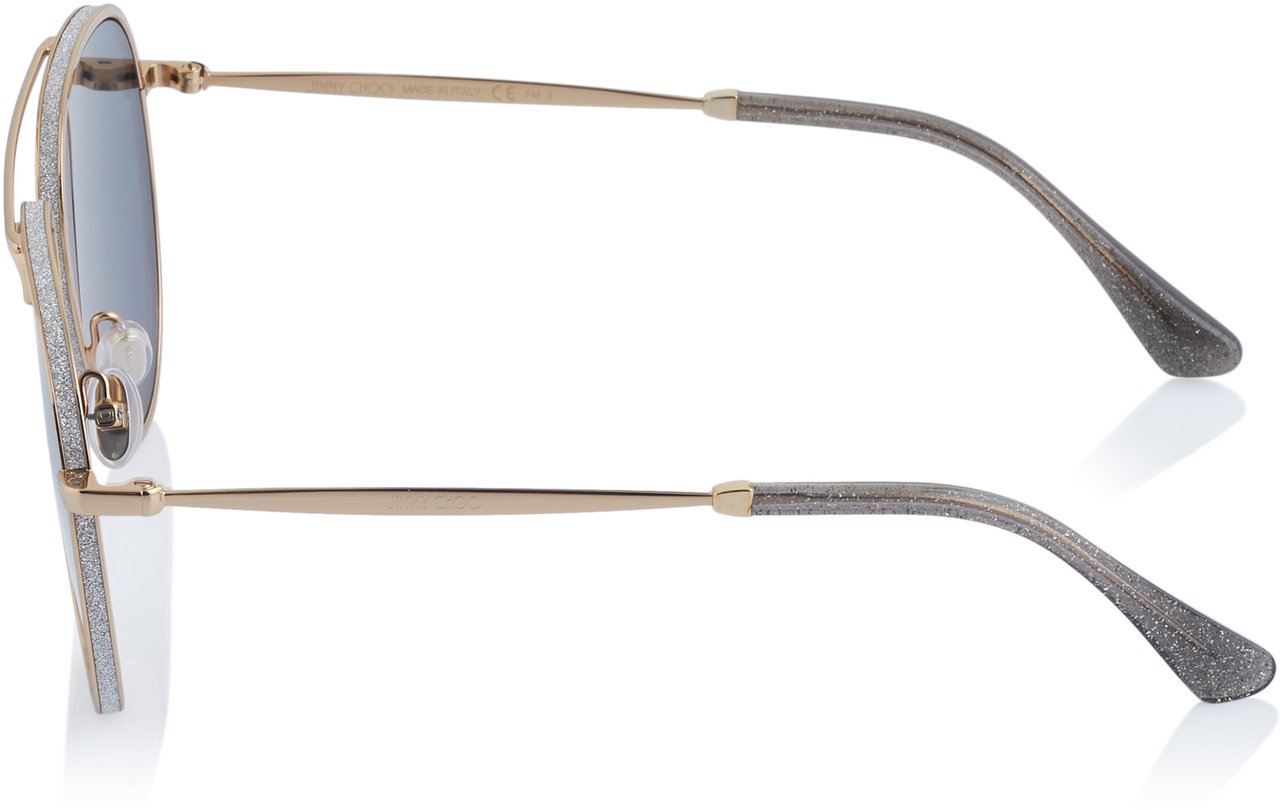 Jimmy Choo Sonnenbrille Goud