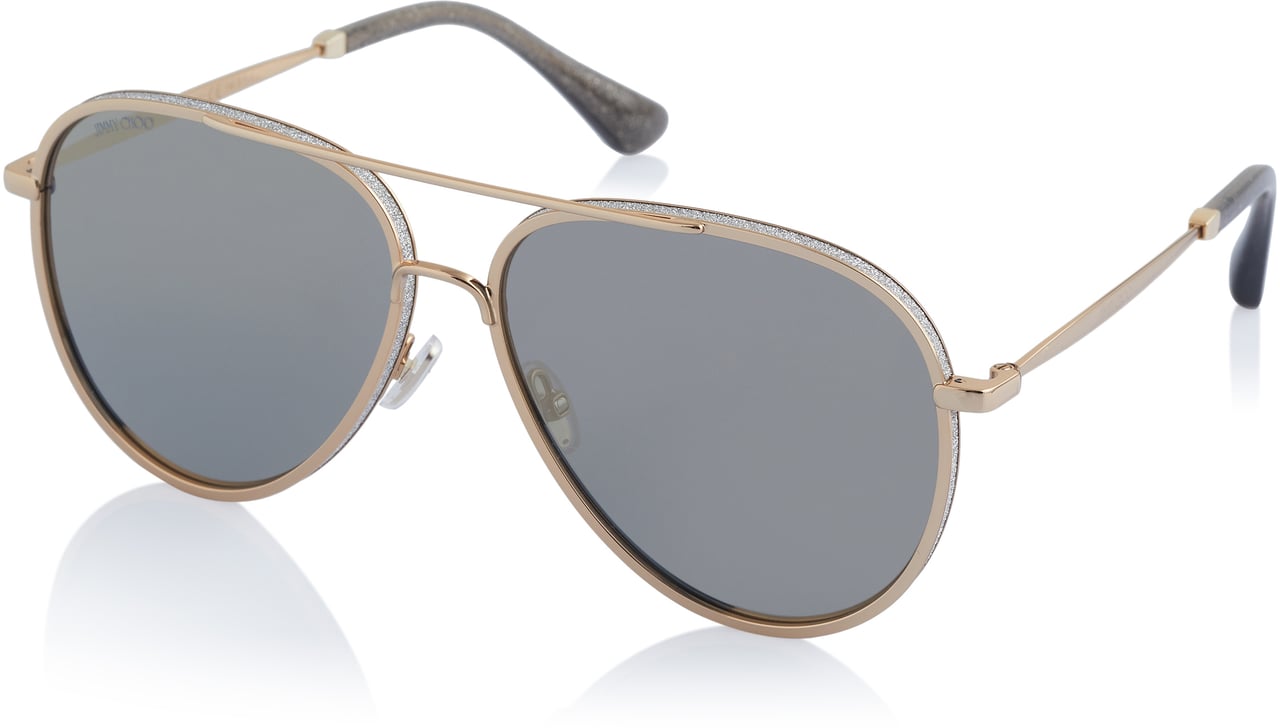Jimmy Choo Sonnenbrille Goud