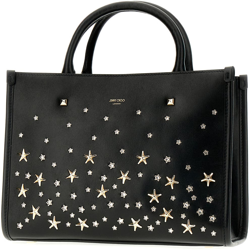 Jimmy Choo Jimmy Choo Black leather handbag Zwart