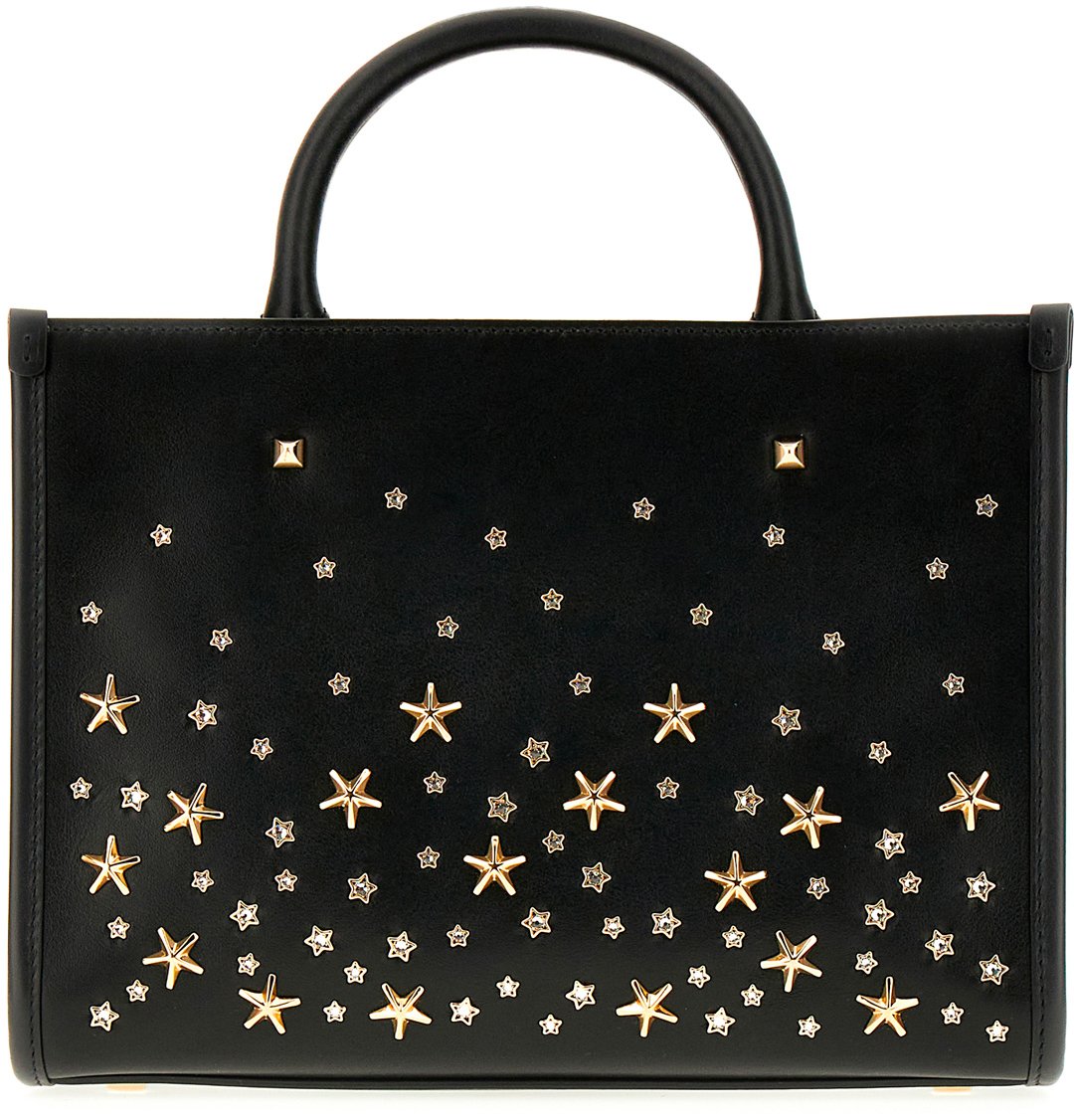 Jimmy Choo Jimmy Choo Black leather handbag Zwart