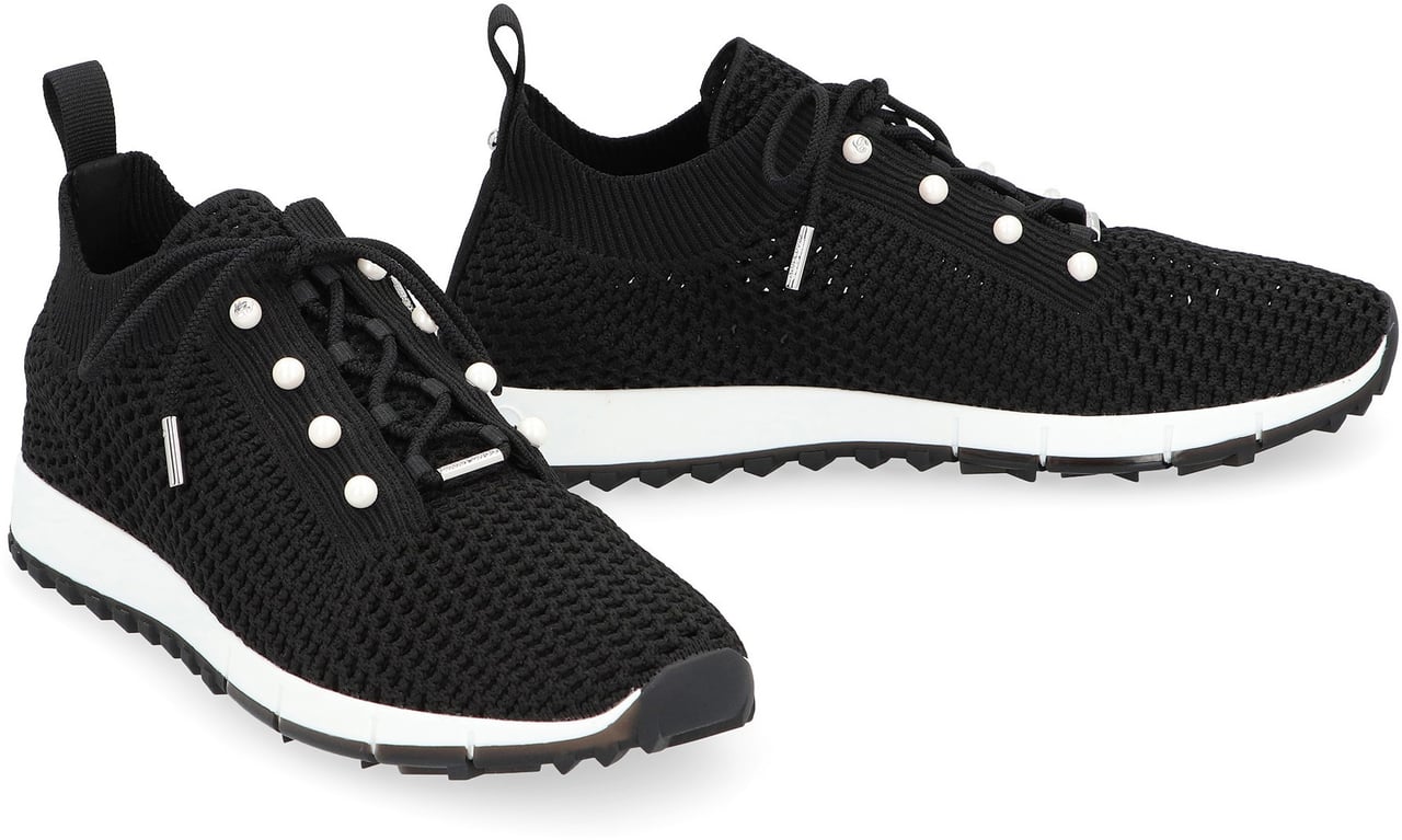 Jimmy Choo Veles Low-top sneakers Zwart