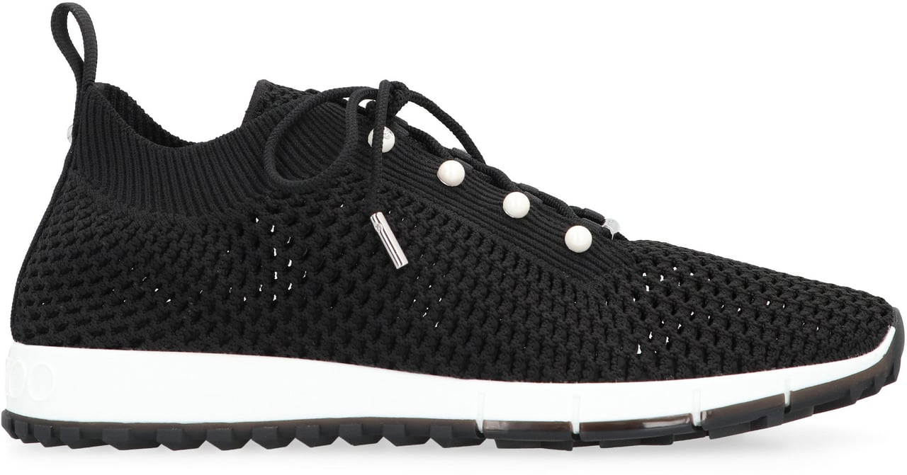 Jimmy Choo Veles Low-top sneakers Zwart