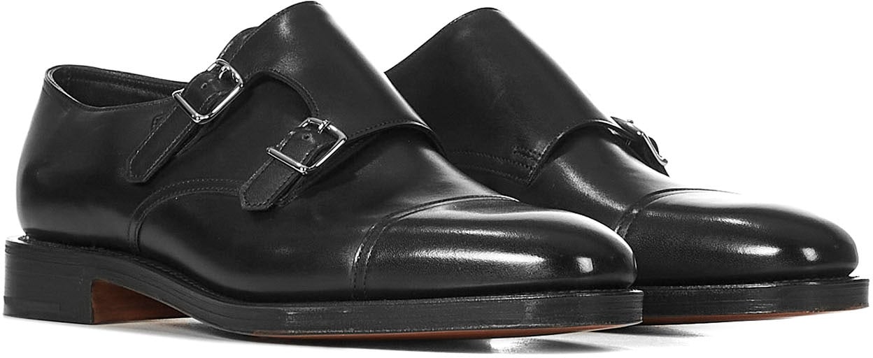 John Lobb Flat Shoes Black Zwart
