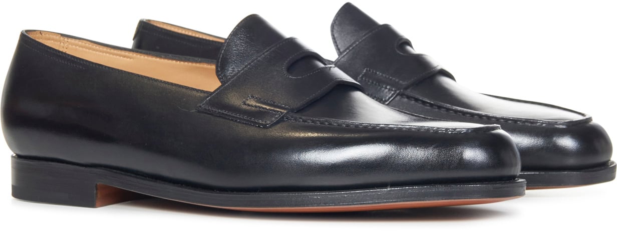 John Lobb Flat Shoes Black Zwart