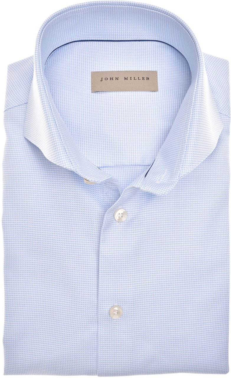 John Miller John Miller Lange Mouw Overhemden Lichtblauw 5141966 Blauw