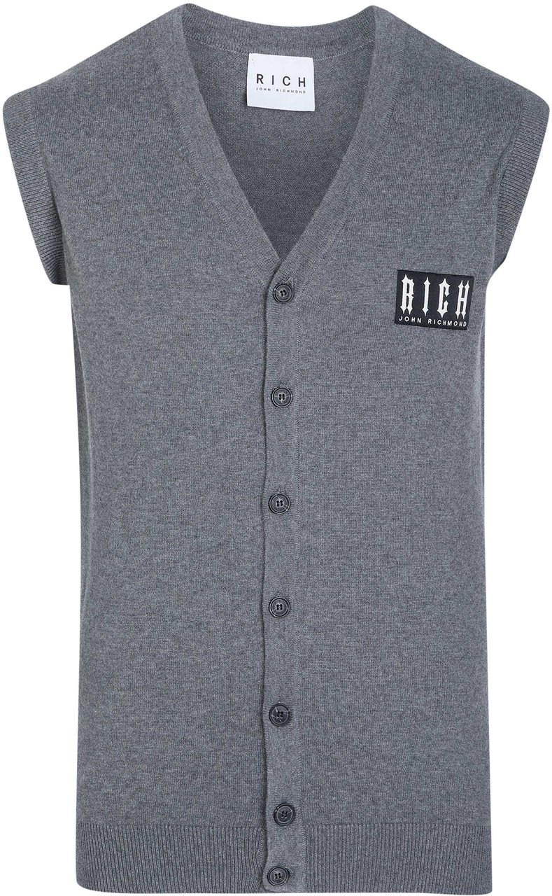 John Richmond John Richmond Weste Grijs