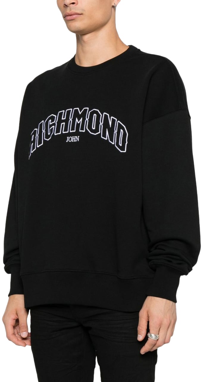 John Richmond Sweaters Black Zwart