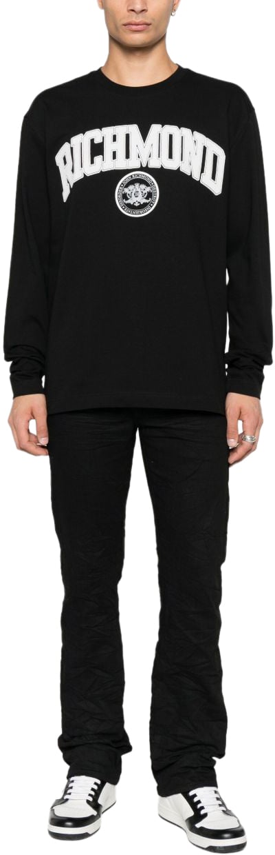 John Richmond T-Shirts And Polos Black Zwart