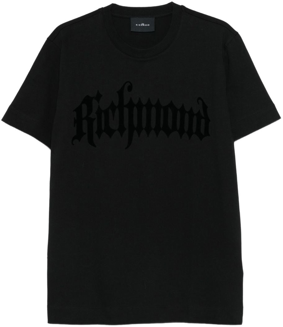 John Richmond T-Shirts And Polos Black Zwart
