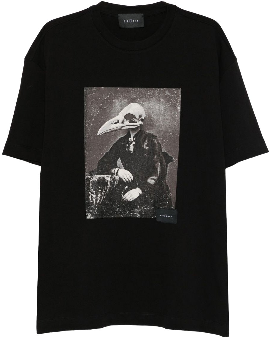 John Richmond T-Shirts And Polos Black Zwart