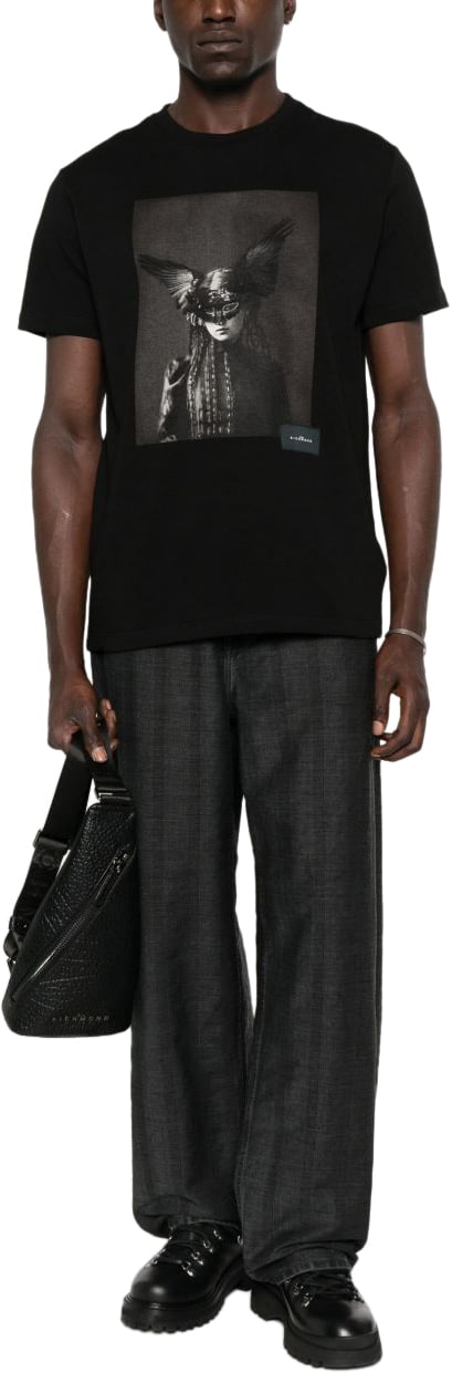 John Richmond T-Shirts And Polos Black Zwart