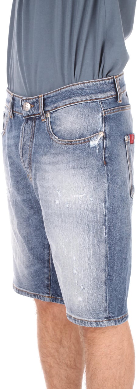 John Richmond Trousers Denim Blu Blauw