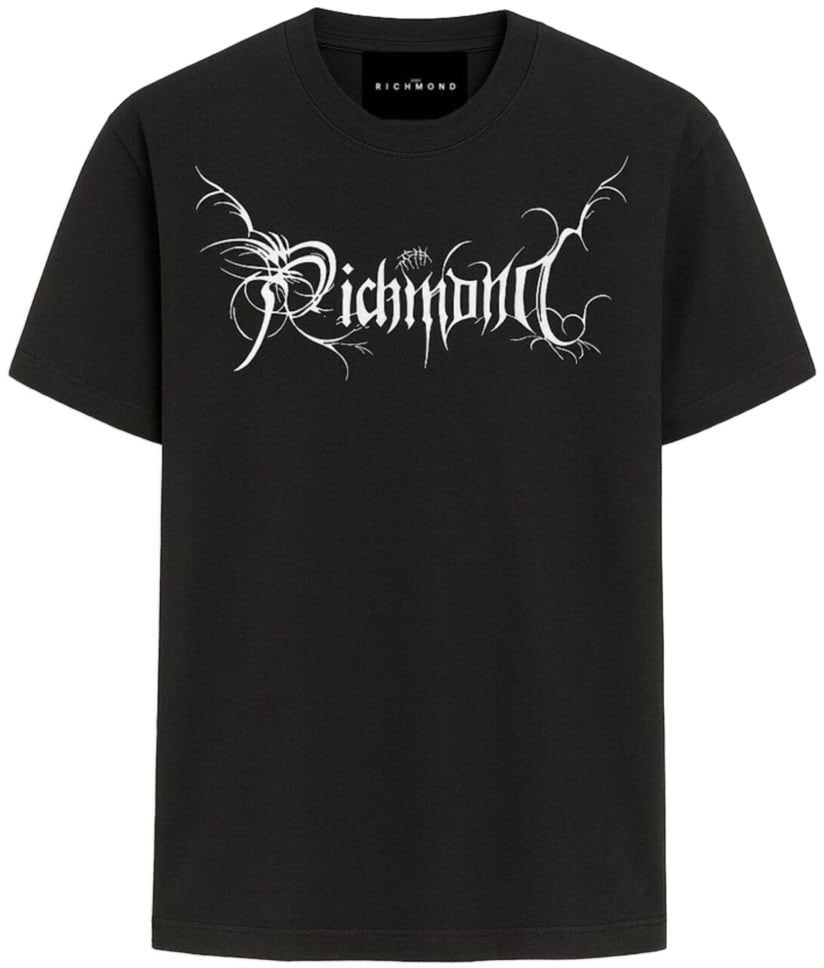 John Richmond T-Shirts And Polos Black Zwart