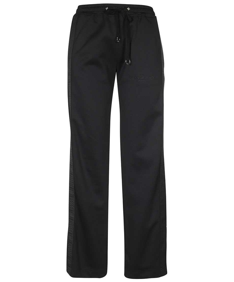 John Richmond Techno fabric track pants Zwart