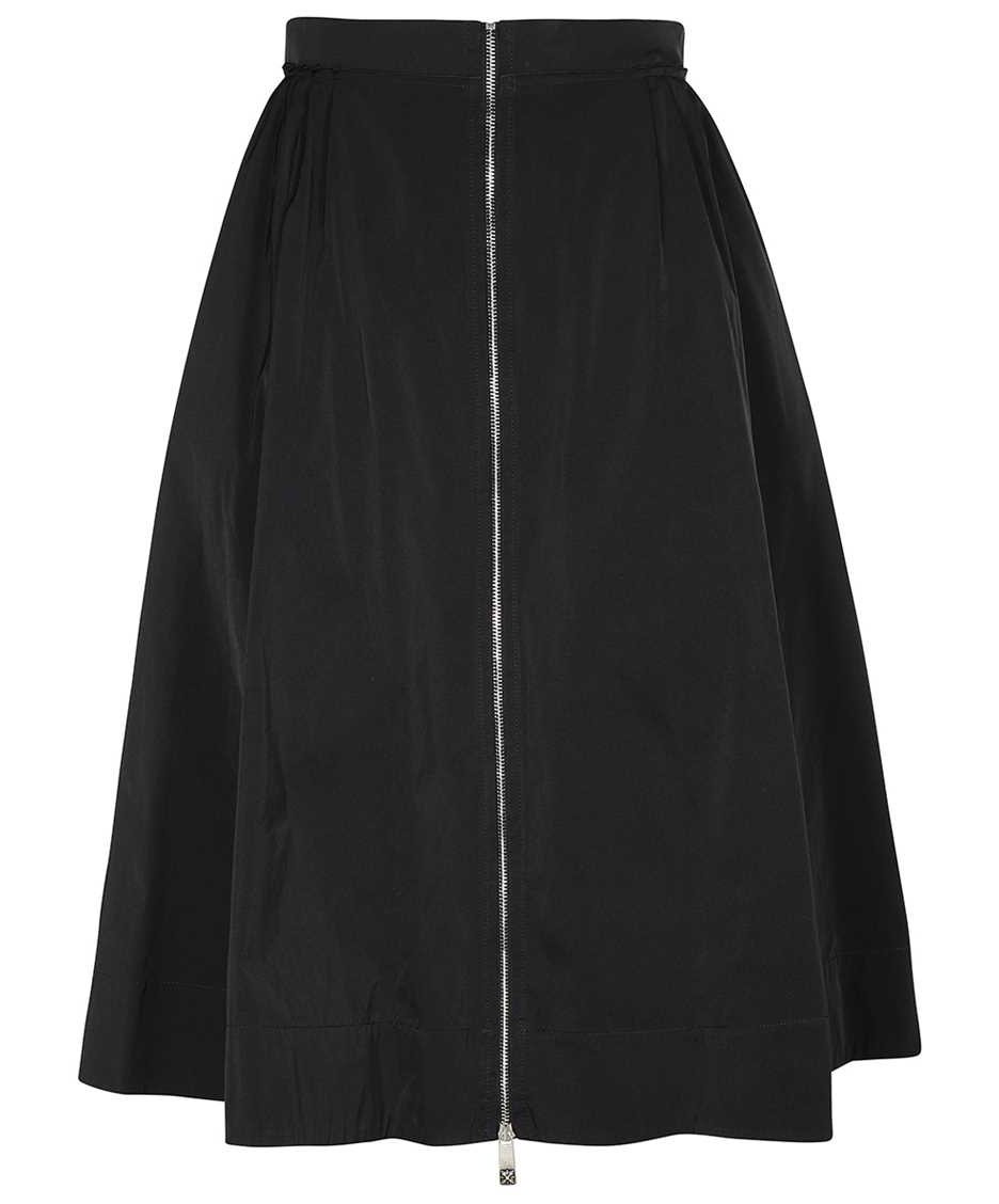 John Richmond Technical fabric skirt Zwart