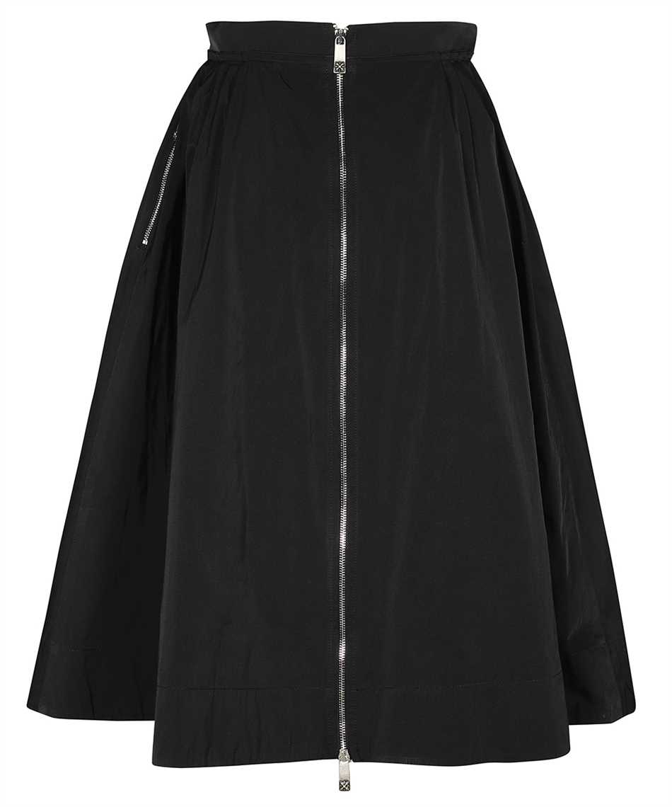 John Richmond Technical fabric skirt Zwart