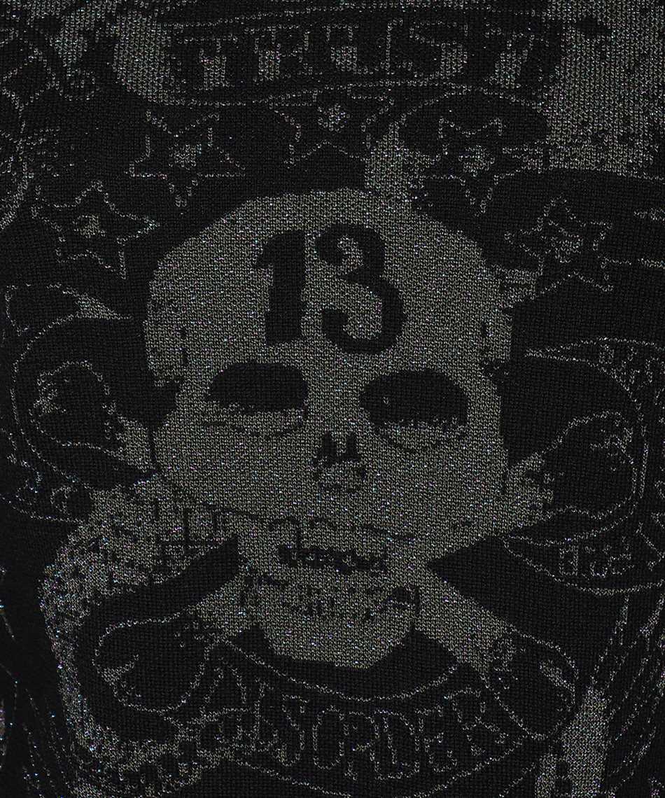 John Richmond Long sleeve crew-neck sweater Zwart