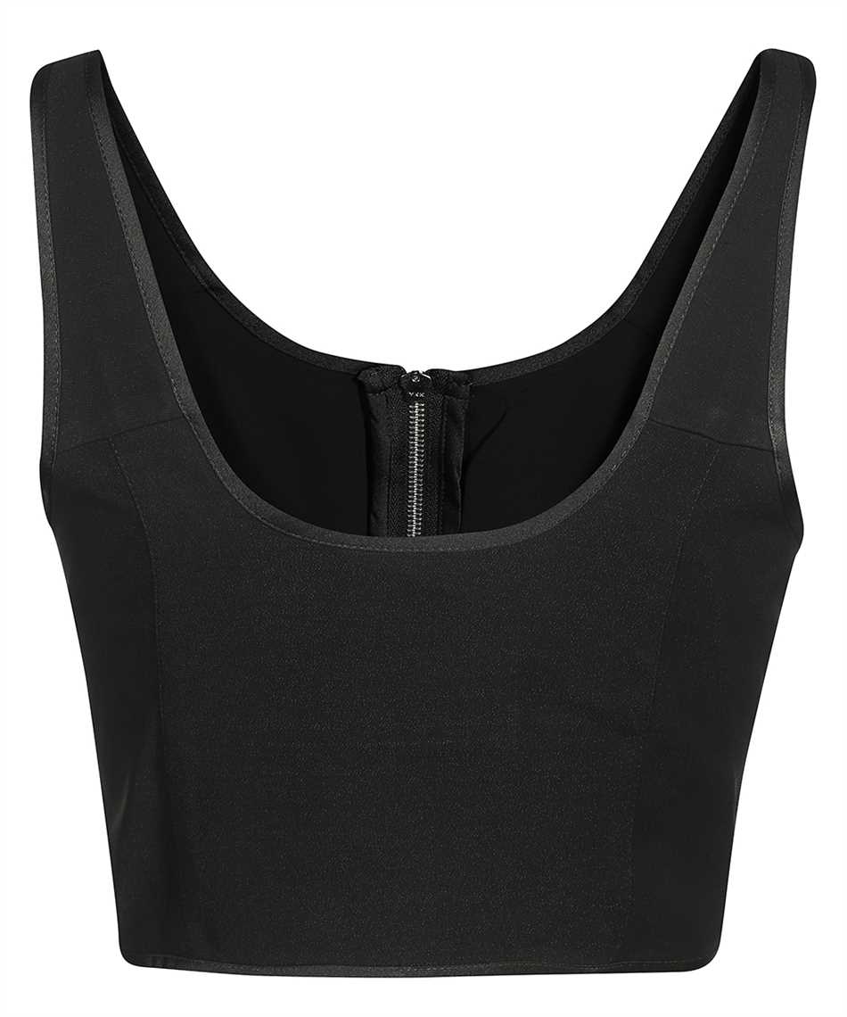 John Richmond Viscose top Zwart