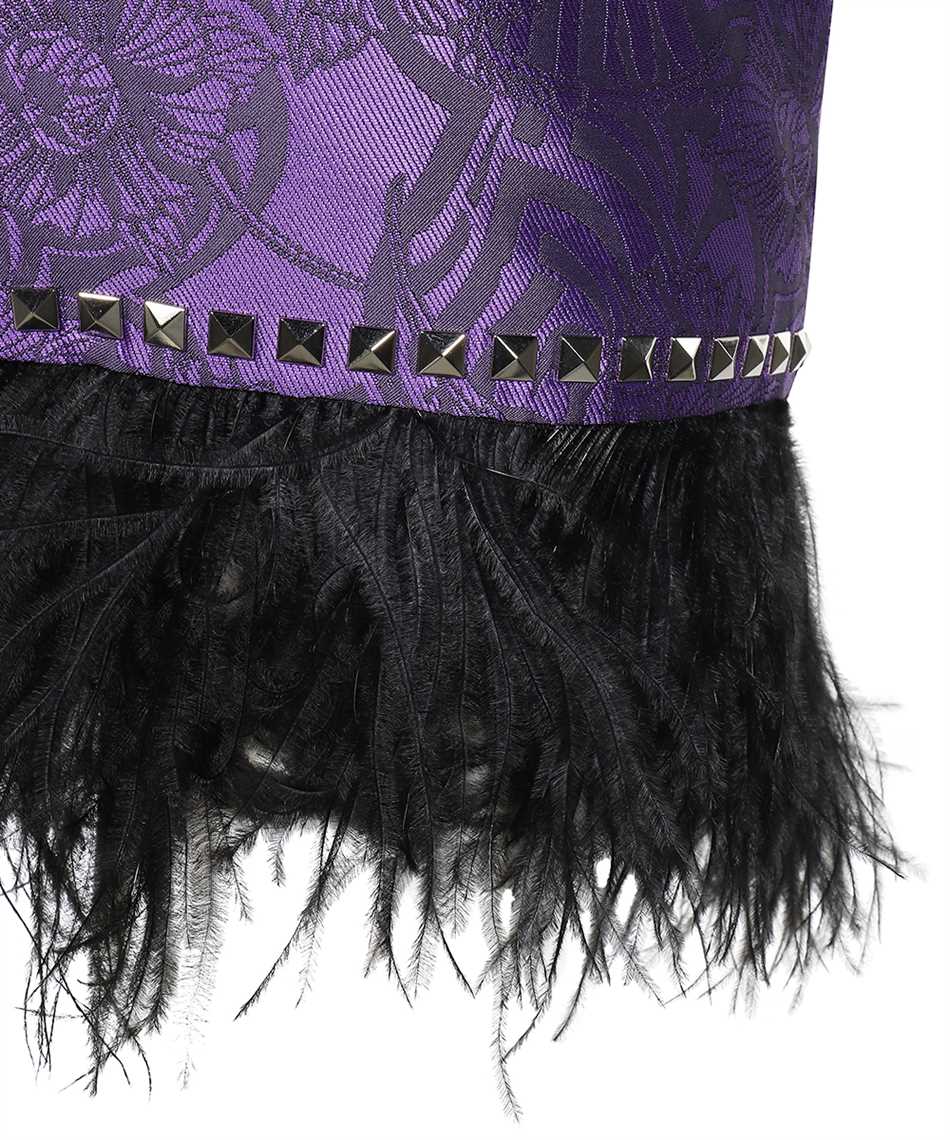 John Richmond Jacquard skirt Paars