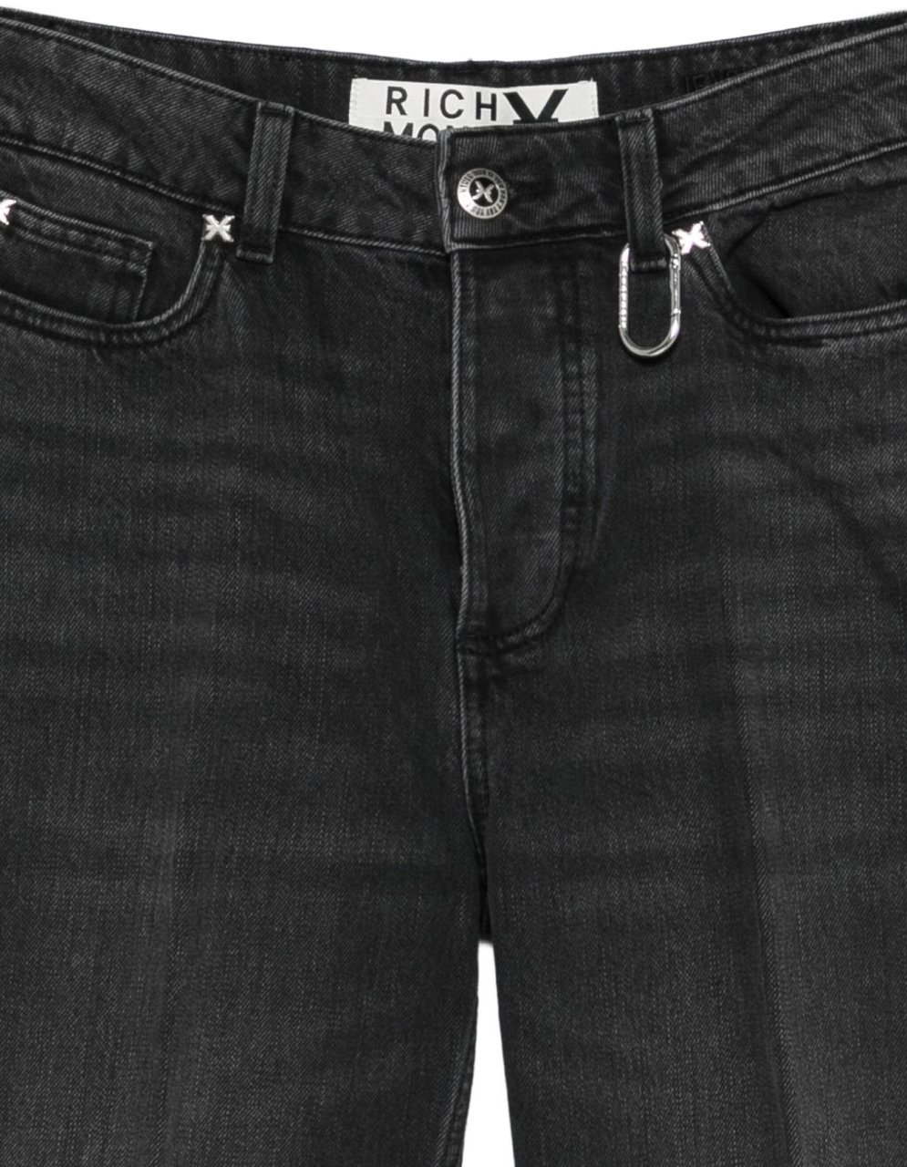 John Richmond Jeans Denim Black Blauw