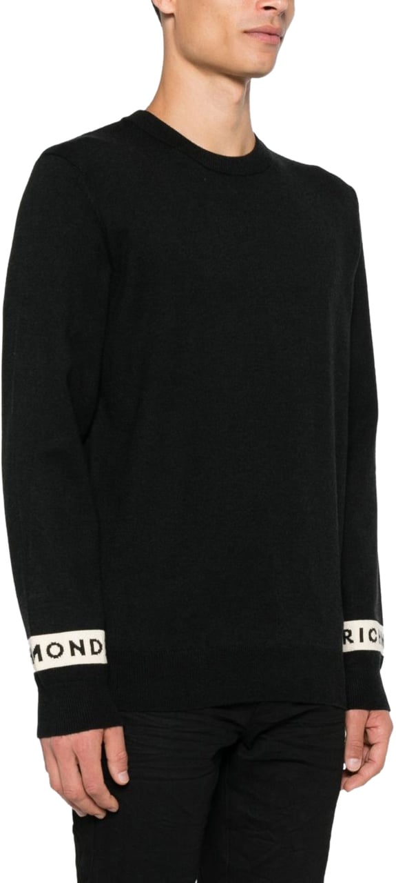 John Richmond Sweaters Black Zwart