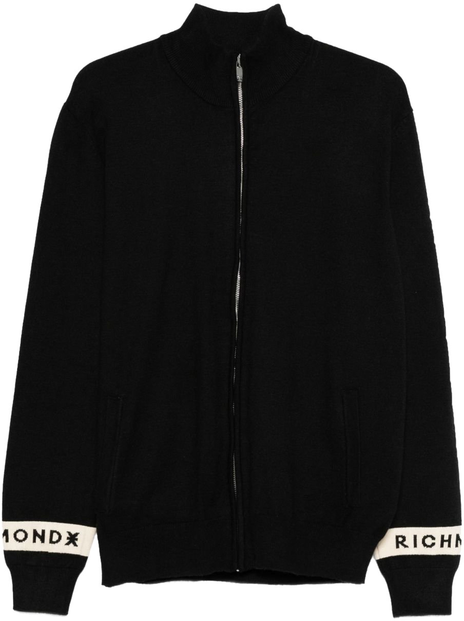John Richmond Sweaters Black Zwart