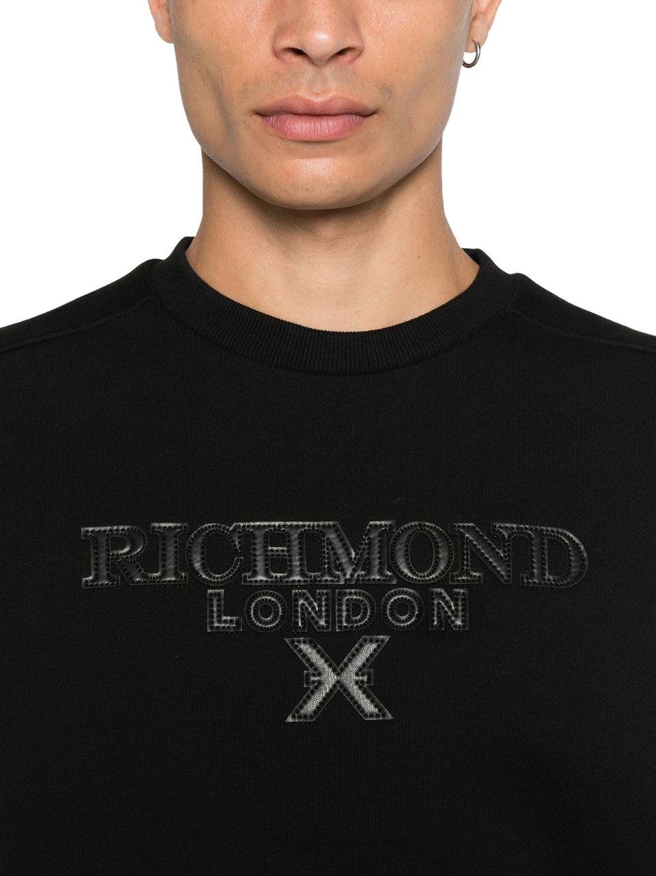 John Richmond Sweaters Black Zwart