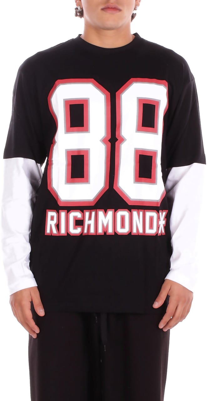 John Richmond T-Shirts And Polos Black Zwart