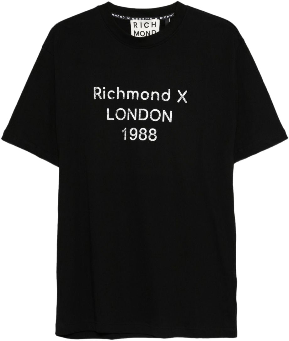 John Richmond T-Shirts And Polos Black Zwart