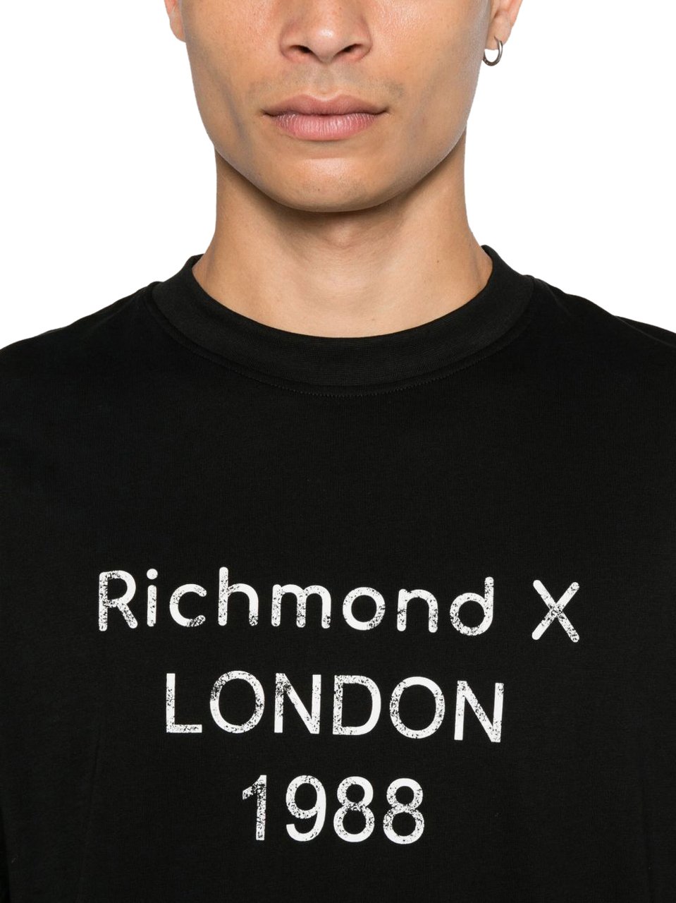 John Richmond T-Shirts And Polos Black Zwart
