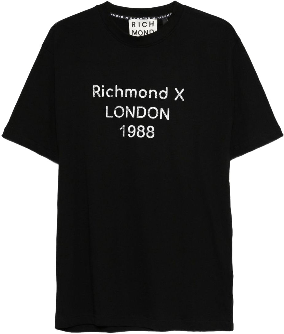 John Richmond T-Shirts And Polos Black Zwart