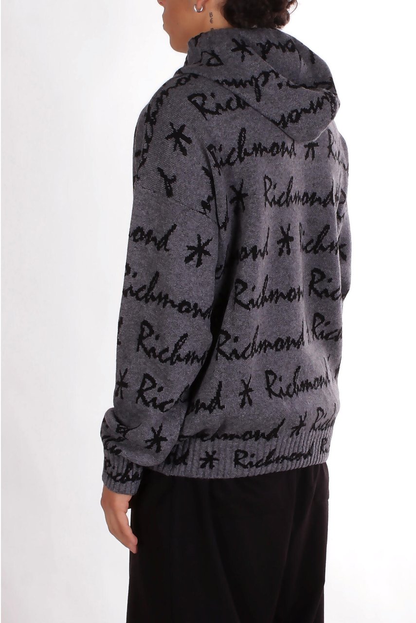 John Richmond Sweaters Grey Grijs