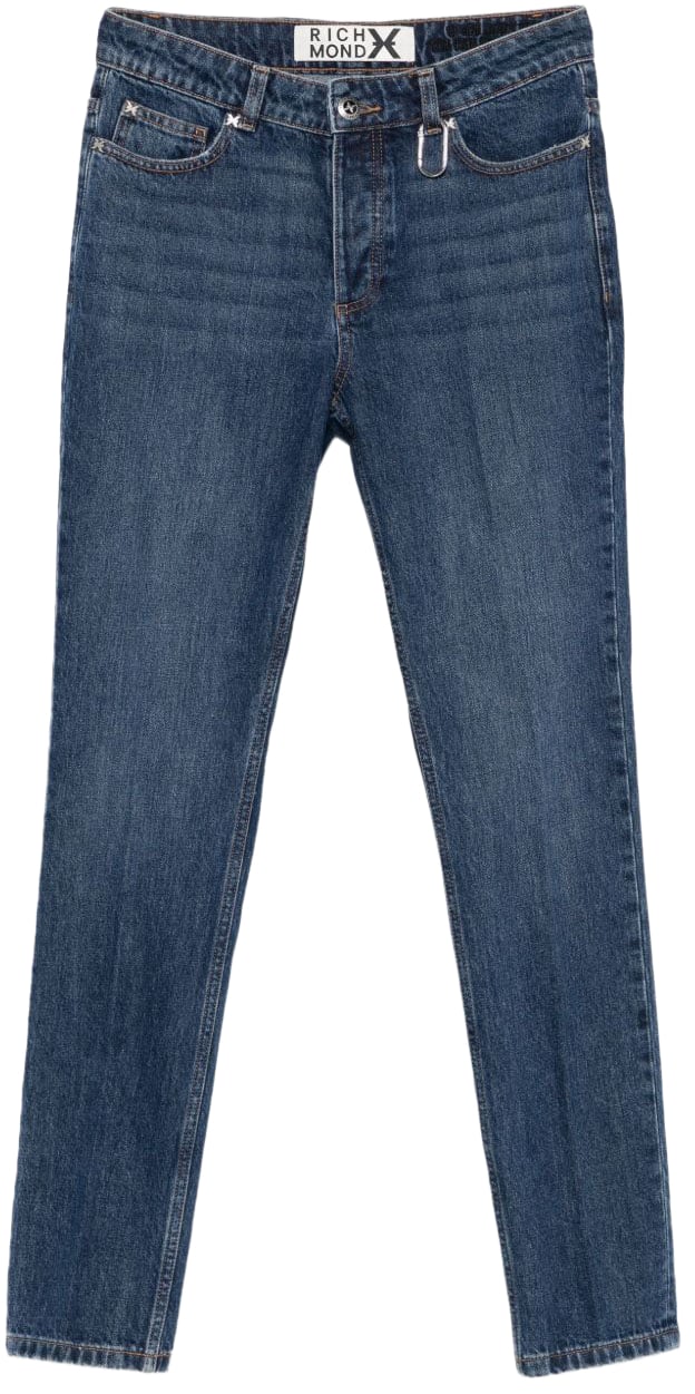 John Richmond Jeans Denim Blue Dark Blauw