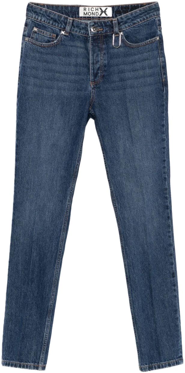 John Richmond Jeans Denim Blue Dark Blauw